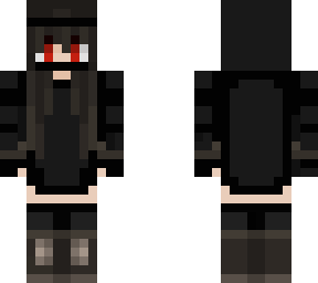 ninja girlwith red-eye