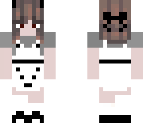 panda overall dress