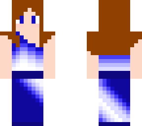person in blue