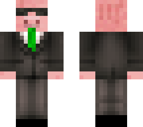 pig in suit