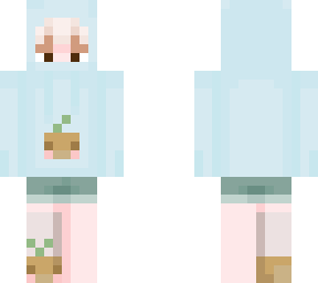 potato girl in hoodie (remakee!!)