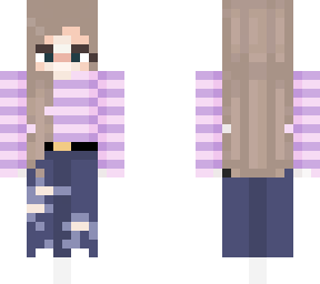 purple and pink top