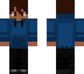 question blue hoodies
