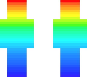 rainbow skin