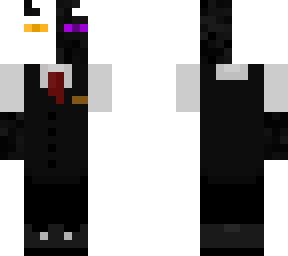 snowenderman in butler outfit