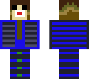 stripy skin