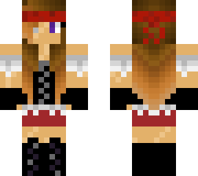 strong pirate girl