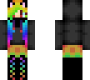 very colourful gamer gurlll
