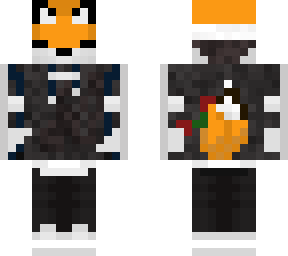 (edit) fox with grey hoodie