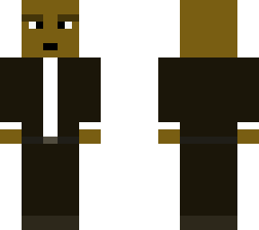 bald man in a suit
