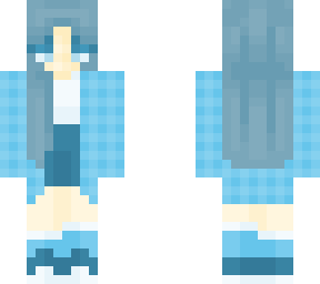 blue -
