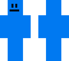 blue man