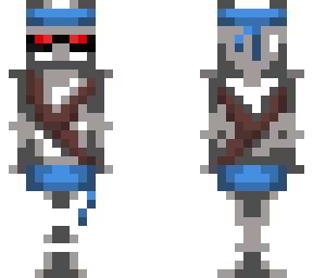 blue ninja/knight