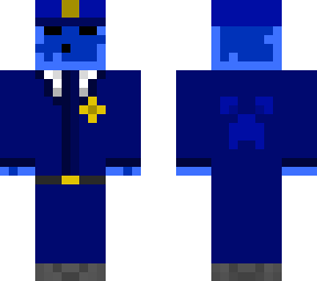 blue slime police