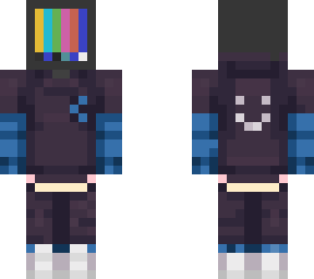 blue tv head