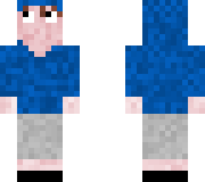 boy with blue hoodie