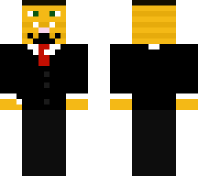 cat in a suit uwu