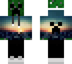 creeper in hoodie