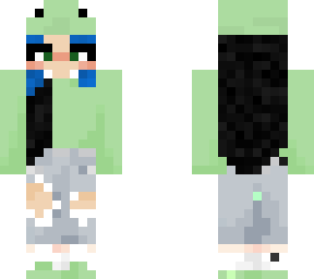 cute frog girl