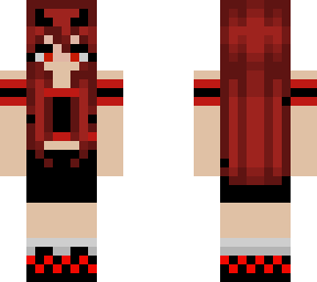 cute red girl