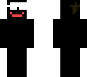 czarny skin