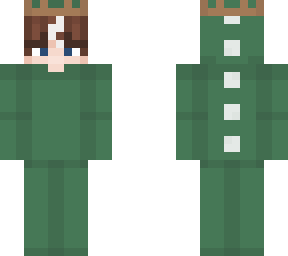 dino onsie with cardboard crown