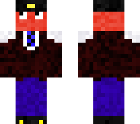 elmo, but he works at a office.