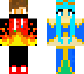 fire boy water girl skin