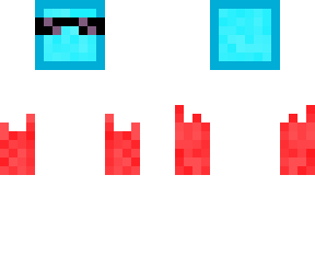 flying fire diamond block