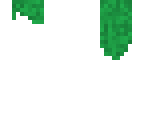 free green hair template (girl)