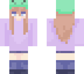 girl with a frog hat :p