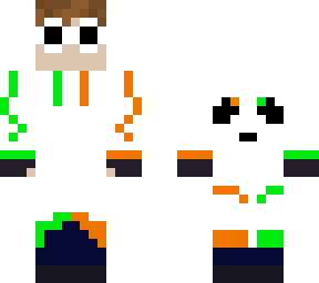 green and orange warlock