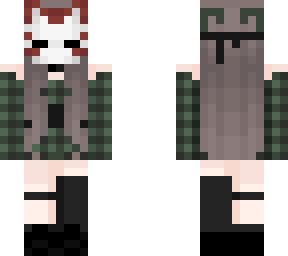 green kitsune