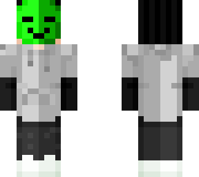 green mask child