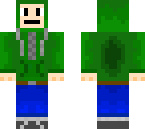guy in a green sweater