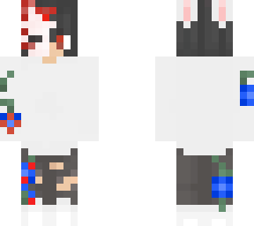 half red half blue masked boi