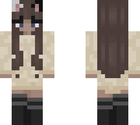 light brown sweater