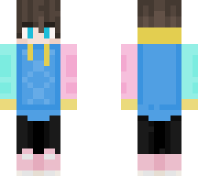 multi colour hoodie :d