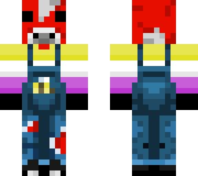 non-binary overalls mooshroom cow
