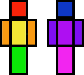 pixel rainbow