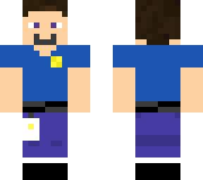 police cop made with solid colors (includes belt)