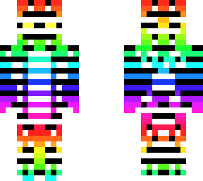 rainbow and stripes