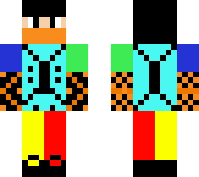 rainbow boy skin