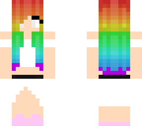 rainbow girl