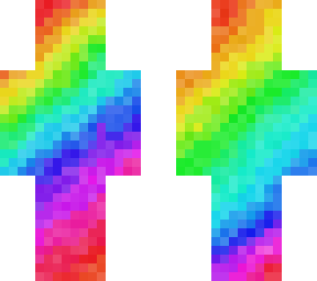rainbow skin