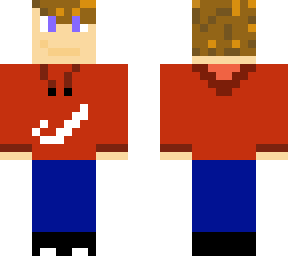 red hoodie boy