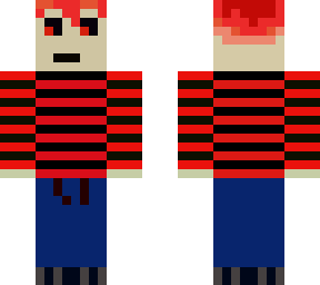 red hoodie boy