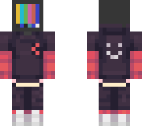 red tv head