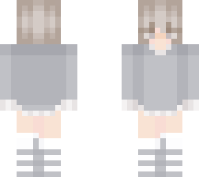 remake from another skin but i make this with short hair and gray socks