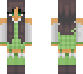 sage green doll
